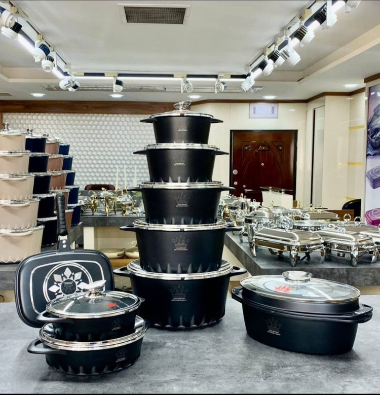 سرویس چدن شرکت SG مدل آرانا ۱۹ پارچه در ۷ رنگ